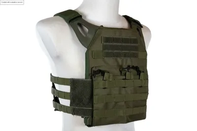 Kamizelka taktyczna typu Jump Plate Carrier - Oliwkowy (SPE-18-034417) SPECNA ARMS - widok 3