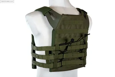 Kamizelka taktyczna typu Jump Plate Carrier - Oliwkowy (SPE-18-034417) SPECNA ARMS - widok 6