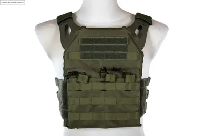 Kamizelka taktyczna typu Jump Plate Carrier - Oliwkowy (SPE-18-034417) SPECNA ARMS - widok 2