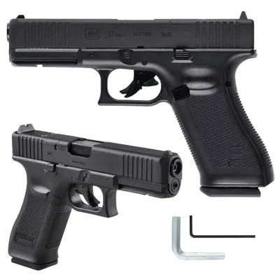 Pistolet wiatrówka Glock 17 gen 5. MOS 4,5 mm BB 21-strzał. CO2 (5.8409) - widok 8