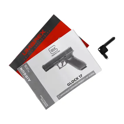 Pistolet wiatrówka Glock 17 gen 5. 4,5 mm BB BlowBack 18-strzał. czarno zielony (5.8471) - widok 7