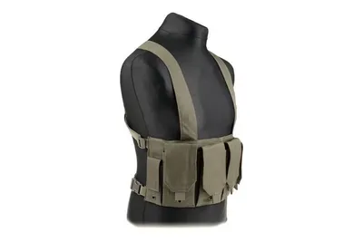 Kamizelka taktyczna typu Chest Rig - oliwkowa (GFT-18-007964) GFC TACTICAL - widok 3