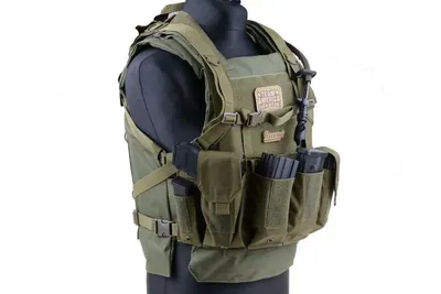 Kamizelka taktyczna typu Chest Rig - oliwkowa (GFT-18-007964) GFC TACTICAL - widok 7