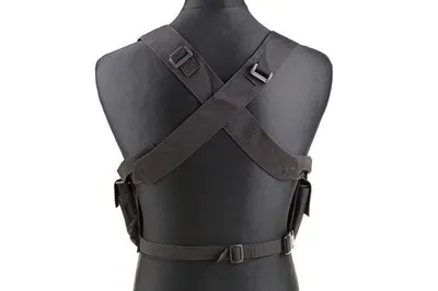 Kamizelka taktyczna typu Chest Rig - czarna (GFT-18-007965) GFC TACTICAL - widok 2