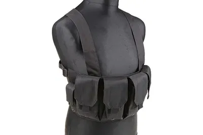 Kamizelka taktyczna typu Chest Rig - czarna (GFT-18-007965) GFC TACTICAL - widok 3
