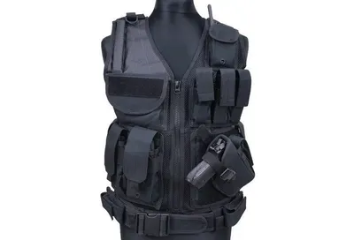 Kamizelka taktyczna KAM-39 - czarna (GFT-18-001853) GFC TACTICAL - widok 2