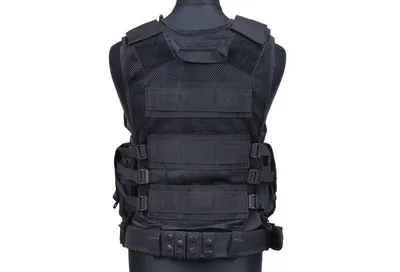 Kamizelka taktyczna KAM-39 - czarna (GFT-18-001853) GFC TACTICAL - widok 3