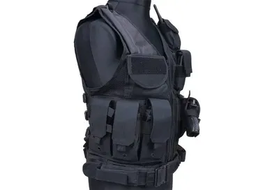 Kamizelka taktyczna KAM-39 - czarna (GFT-18-001853) GFC TACTICAL - widok 4