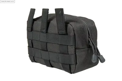Średnia pozioma ładownica cargo - czarna (GFT-19-019550) GFC TACTICAL - widok 2