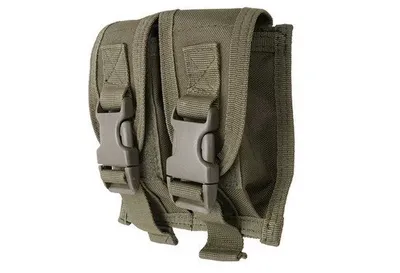 Podwójna ładownica na granaty  - oliwkowa (GFT-19-003570) GFC TACTICAL - widok 2
