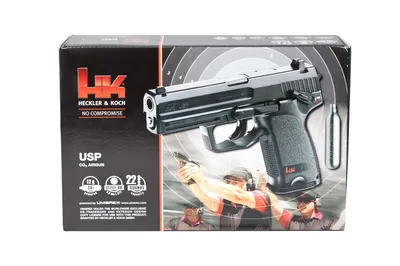 Pistolet wiatrówka Heckler&Koch HK-USP 4,5 mm BB CO2 CO2-12g (5.8100) - widok 6