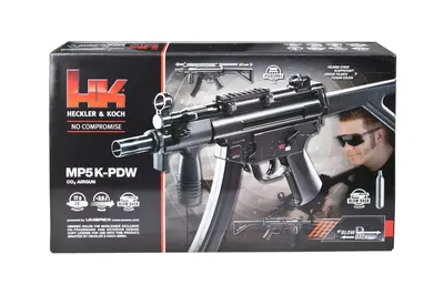 Pistolet wiatrówka Heckler&Koch HK-MP5 4,5 mm BB CO2 CO2-12g (5.8159) - widok 7