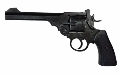Rewolwer wiatrówka WEBLEY MKVI .455 Service kal.5,5 mm Diabolo łuski 6-strzał. lufa 6" Battlefield CO2 Ekp do17J