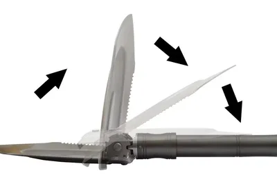 Saperka taktyczna wielofunkcyjna JS-TACTICAL (LB-LB02) - widok 3