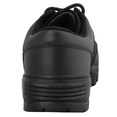 Buty taktyczne MIL-TEC Security Black z cholewką skórzaną i podeszewką izolowaną THINSULATE.