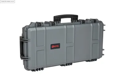 Walizka transportowa NP Medium Hard Case PnP - Szara (WEE-22-034778) - widok 7