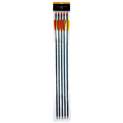 Strzały z włókna szklanego 28" Poe Lang - zestaw 5 sztuk (D-055-B3)
