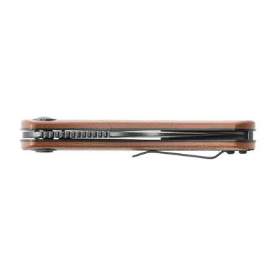 Nóż składany Trollsky Knives Mandu brązowy/czarne ostrze, wersja limitowana (847-005) - widok 5