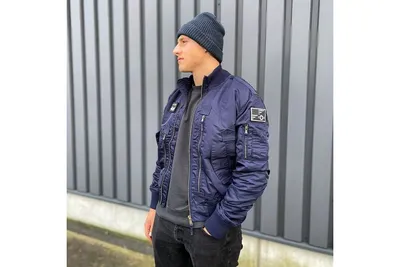 Kurtka lotnicza F-35 Fostex Garments - granat rozmiar M - widok 6
