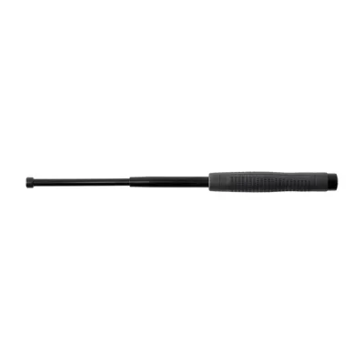 Pałka teleskopowa ESP Ergonomic 18" czarna hartowana, rękojeść czarna z uchwytem BH-54 (ExB-18HE-BK)