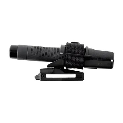 Pałka teleskopowa ESP Ergonomic 18" czarna hartowana, rękojeść czarna z uchwytem BH-54 (ExB-18HE-BK) - widok 4