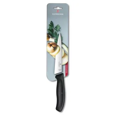 Nóż kuchenny Victorinox Szerokie ostrze 15cm czarny (6.8003.15B) - widok 2