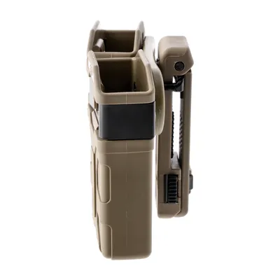 Ładownica podwójna ESP MH-MH-14-AR15 na magazynki AR-15 z klipsem UBC-02 Khaki (MH-MH-14-AR15 Khaki) - widok 3