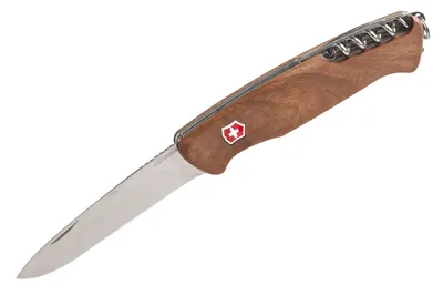 Scyzoryk Victorinox RangerWood 55, 10 funkcji, dł.130mm, orzech (0.9561.63) - widok 2