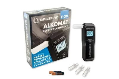 Alkomat BACscan f-30 ( elektrochemiczny ) - widok 3