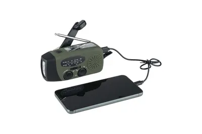 Radio awaryjne Fosco Outdoormen Edition - Solar - Dynamo - widok 4
