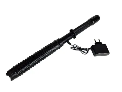 Latarka z paralizatorem GUARD Tornado X10 Strobo Baton - pałka teleskopowa + zasilacz 230V (YC-X10) - widok 6