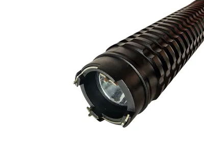 Latarka z paralizatorem GUARD Tornado X10 Strobo Baton - pałka teleskopowa + zasilacz 230V (YC-X10) - widok 4