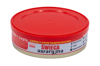 Świeca awaryjna przetrwania Eko HASKE Pro 180g, 32h świecenia + zapałki - widok 2