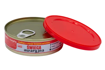 Świeca awaryjna przetrwania Eko HASKE Pro 180g, 32h świecenia + zapałki - widok 3