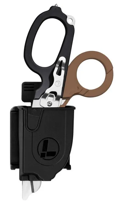 Multitool Leatherman Raptor Rescue Black-Coyote nożyce - 6 narzędzi + kabura Utility (833062) - widok 5