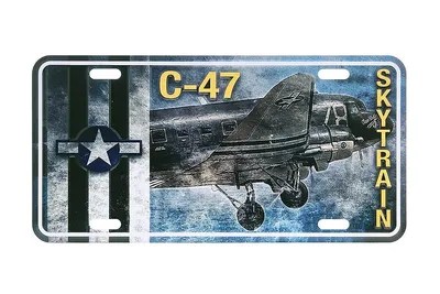 Tablica rejestracyjna C-47 SkyTrain