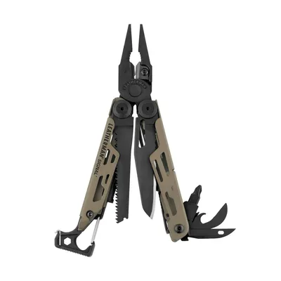 Multitool Leatherman SIGNAL Coyote Tan - Oksyda - 19 narzędzi  (832404)