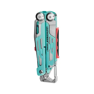 Multitool Leatherman SIGNAL Aqua turkus - Stainless - 19 narzędzi  (833187) - widok 7