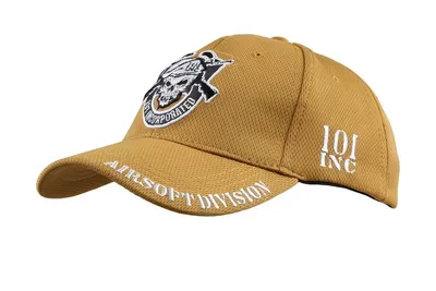 Czapka Baseball Cap 101INC Airsoft Division Fostex Coyote