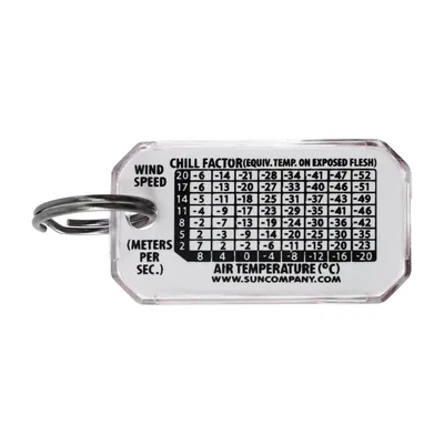 Brelok z termometrem Sun Co. Zip-O-Gage Neon zielony (402-NEON-CI-HC green) - widok 3
