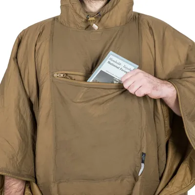 PONCHO HELIKON SWAGMAN ROLL - Nylon - Shadow Grey - One Size (PO-SMR-NL-35) HELIKON-TEX - widok 5