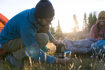 Kuchenka turystyczna gazowa JETBOIL MicroMo 0,8 L. Tamale czerwona - widok 7