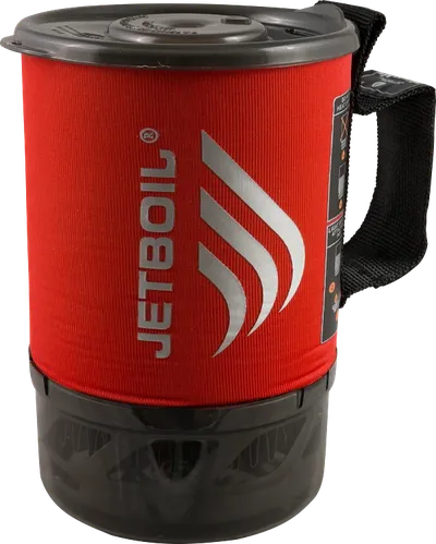 Kuchenka turystyczna gazowa JETBOIL MicroMo 0,8 L. Tamale czerwona - widok 2