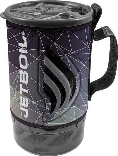 Kuchenka turystyczna gazowa JETBOIL New Flash 1 L. Fractile - widok 3