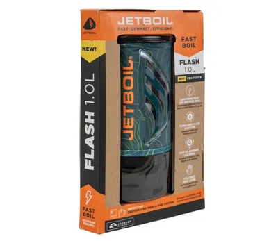 Kuchenka turystyczna gazowa JETBOIL New Flash 2.0 Ocean Topo 1 L. - widok 3