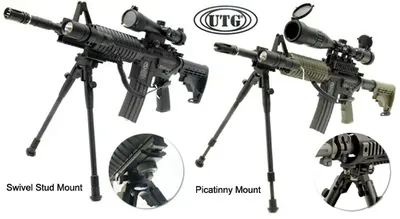 Bipod Lepaers składany Universal Shooter's 8.7-10.6" (TL-BP69S) LEAPERS - widok 5