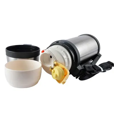 Termos uniwersalny 1,4 l na jedzenie i napoje z dwoma kubkami THERMOS - widok 3