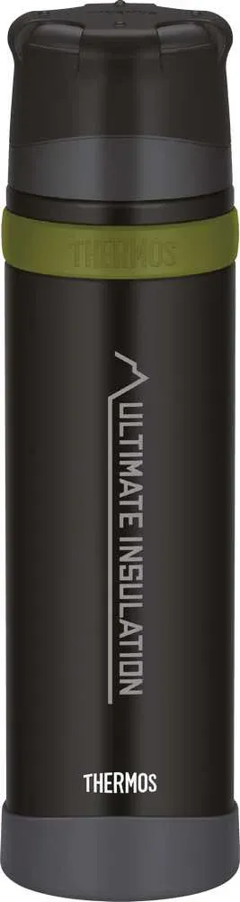 Termos z kubkiem - 900 ml - do warunków ekstremalnych THERMOS - czarny mat - widok 2