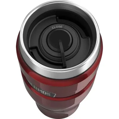 Termokubek wodoszczelny 470 ml THERMOS - czerwony - widok 4