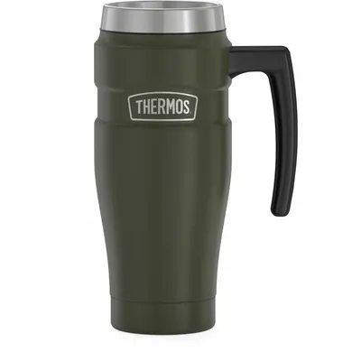 Termokubek wodoszczelny z uchwytem 470 ml THERMOS - zieleń wojskowa